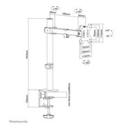Neomounts FPMA-D540BLACK Support d'écran à fixer 13-32"