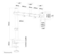 Neomounts FPMA-D550BLACK Support d'écran à fixer 10-32"