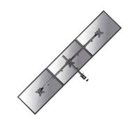 Neomounts FPMA-D550D3BLACK Bureau Support 3x Moniteur Noir Pivotant Inclinable