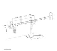 Neomounts FPMA-D550DD3BLACK Support d'écran à poser 13-27"