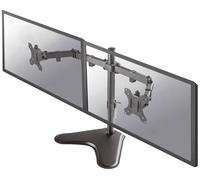 Neomounts FPMA-D550DDBLACK x2 Support de table pour écran 25,4 cm (10\ ) - 81,3 cm (32\ ) mobile, rotatif, inclinable, sur pied noir