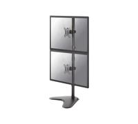 Neomounts FPMA-D550DDVBLACK x2 Support de table pour écran 25,4 cm (10\ ) - 81,3 cm (32\ ) mobile, rotatif, inclinable, sur pied
