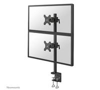 Neomounts FPMA-D700DV - Kit de montage - Entièrement mobile - pour 2 écrans LCD - noir - Taille d'écran : 25.4-69 cm (10"-27")