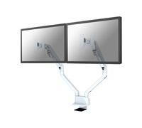 Neomounts Kit de montage de bureau FPMA-D750DWHITE2 - pleine action - 2 écrans LCD 10-32" - blanc