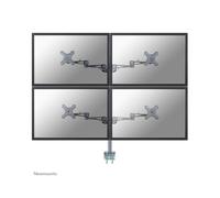 Kit de montage pour 4 écrans LCD - NEWSTAR - FPMA-D935D4 - Inclinaison et rotation - Argenté(e)
