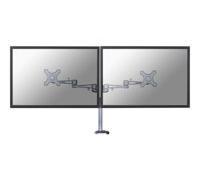 Neomounts Support de table pour écran FPMA-D935DG 25,4–68,6 cm inclinable, mobile, rotatif argent