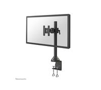 Neomounts FPMA-D965 Support Bureau Écran 10-30" VESA 75x75/100x100, Fixation Pince/Passe-fil, Inclinaison 180°, Pivot 180°, Rotation 360°, Acier Noir