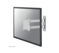 Neomounts FPMA-W820 Support Mural Orientable 10-27" VESA 75x75/100x100 Inclinable 90° Pivot 180° Rotation ±90° Aluminium Argenté Charge Max 15kg