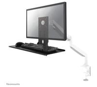 Neomounts Support clavier/souris KEYB-V200 – L 650 mm, VESA 75x75/100x100, acier, max 2 kg, Noir