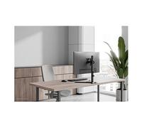 Neomounts - Kit de montage (base, support pour moniteur) - pleine action - pour moniteur - acier - noir - Taille d'écran : 10"-32" - ordinateur de bureau Noir
