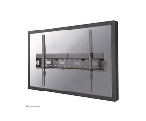 Neomounts LFD-W1640MP Support mural fixe 37-75" VESA 200x200 à 600x400 Max 35kg Acier Noir Distance du mur 6.2cm avec emplacement Mediaplayer/Mini PC