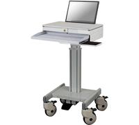 Neomounts MED-M100 Station de travail mobile médicale -17" - ressort à gaz - verrouillable Gris