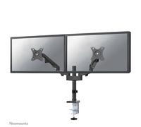 Neomounts Monitor Holder DS70-750BL2 noir pour 2 moniteurs, pince de table, perçage de table