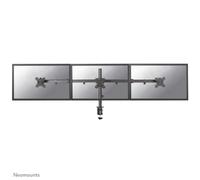 Neomounts Monitor Holder FPMA-D550D3BLACK noir pour 3 moniteurs, pince de table, perçage de table