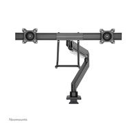 Neomounts Monitor Holder NM-D775DXBLACK noir pour 2 moniteurs, pince de table, perçage de table