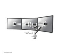 Neomounts Support de table NM-D775DX3WHITE 3 écrans 43,2–61 cm blanc mobile, rotatif, inclinable