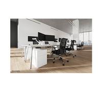 Neomounts NEXT Slim DS70-250WH1 - Kit de montage (bras articulé) - pleine action - pour moniteur - aluminium - blanc - Taille d'écran : 17"-35" -