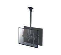 Neomounts NM-C440DBLACK Support de plafond pour double écran 32-60" - h56-91 cm