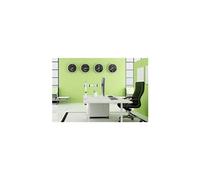 Neomounts NM-D135 - Kit de montage - pleine action - pour Ecran LCD - blanc - Taille d'écran : 10"-30" - pinces montables, oeillet, montrable sur