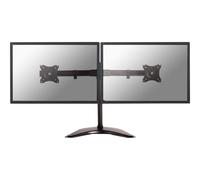 Neomounts NM-D335DBLACK x2 Support de table pour écran 25,4 cm (10) - 68,6 cm (27) noir inclinable, mobile