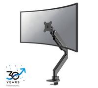 Neomounts NM-D775BLACKPLUS Support d'écran à fixer 10-49' - ressort à gaz - Topfix - arrêt 180°, Collier de serrage/ passe-fil, 18 kg, 25,4 cm (10'),
