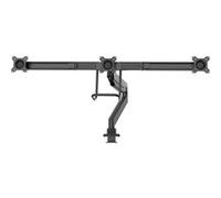 Neomounts Support de bureau NM-D775DX3BLACK pour 3 écrans plats jusqu'à 27" 6 kg (par écran)