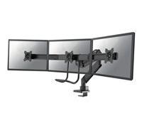 Neomounts NM-D775DX3BLACK Support d'écran à fixer 17-27" - ressort à gaz - Topfix - arrêt 180°