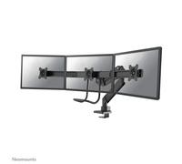 Neomounts NM-D775DX3BLACK Support d'écran à fixer 17-27' - ressort à gaz - Topfix - arrêt 180°, Collier de serrage/ passe-fil, 43,2 cm (17'), 68,6 cm