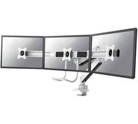 Neomounts Support de table NM-D775DX3WHITE 3 écrans 43,2–61 cm blanc mobile, rotatif, inclinable