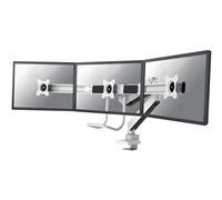 Neomounts NM-D775DX3WHITE Support d'écran à fixer 17-27" - ressort à gaz - Topfix - arrêt 180°