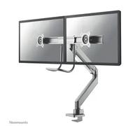 Neomounts NM-D775DXSILVER Support d'écran à fixer 10-32" - ressort à gaz - Topfix - arrêt 180°
