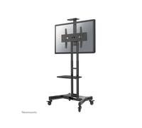 Neomounts NM-M1700BLACK Chariot Mobile pour Écran 32-75", VESA 200x200 à 600x400, Hauteur Réglable 1042-1542mm, Charge Max. 50kg, Noir, Acier