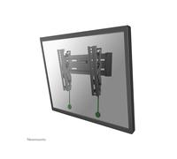 Neomounts NM-W125BLACK Support mural inclinable pour écran 10-40" VESA 75x75 à 200x200, charge max 20kg, inclinaison 0-15°, distance mur 3.5cm, acier noir.