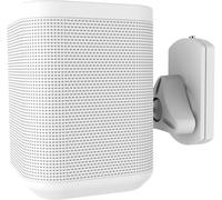 Neomounts NM-WS130WHITE Support mural pour haut-parleur inclinable + pivotant, rotatif Distance entre les murs (max.): 10 cm blanc 1 pc(s)
