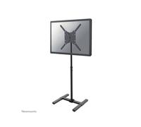Neomounts NS-FS100BLACK Support Sol Écran 10-55" VESA 75x75 à 400x400mm Acier Noir Inclinaison 30° Réglage Hauteur Manuel 750-1240mm Charge Max 20kg