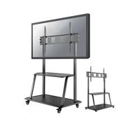 Neomounts NS-M4000BLACK Support Sol Mobile pour Écran 60"-105" (152-267cm), Charge Max 150kg, VESA 200x200-1000x600, Hauteur 1380-1530mm, Noir