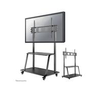 Neomounts NS-M4000BLACK Support Sol Mobile pour Écran 60-105" VESA 200x200 à 1000x600mm, Charge Max 150kg, Réglage Hauteur Manuel, Roues Verrouillables