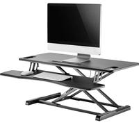 Neomounts NS-WS300BLACK Poste de travail de bureau assis-debout Plage daltitude: 11 à 51 cm noir