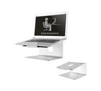 by Newstar NSLS050 - Pied - pour ordinateur portable - aluminium brossé - argent - Taille d'écran : 10"-17" - ordinateur de bureau - Argent