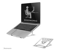 Neomounts NSLS085SILVER Support pour ordinateur portable 10-17" - pliable - compact - universel