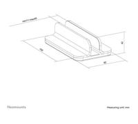 Neomounts NSLS300BLACK Support d'ordinateur portable universel (11-17 pouces)
