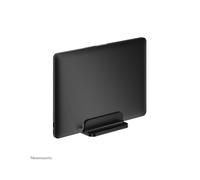 Neomounts NSLS300BLACK Support Vertical Laptop 11-17" Aluminium Noir, Réglable 0-150mm, Charge Max 5kg, Montage Bureau, Dimensions 150x92x42mm