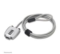 Neomounts NSVGALOCK Câble de sécurité avec cadenas - universel