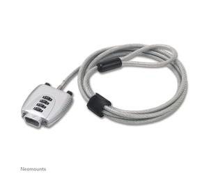 Neomounts NSVGALOCK Câble de sécurité avec cadenas - universel