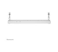 Neomounts - Plateau de gestion de câbles - design à pince, universel - montable sur bureau - blanc