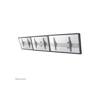 Neomounts Pro NMPRO-WMB3 : Support Mural Inclinable pour Menu Board 3 écrans 32-55", VESA 100x100 à 600x400, Charge max 30kg par écran