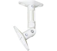 Neomounts SPEAKER-W100 Support plafond pour enceintes inclinable Distance sol/plafond (max.): 14.2 cm blanc 1 pc(s)