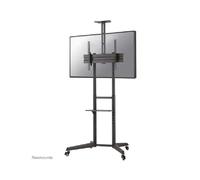 Neomounts FL50-550BL1 Support au sol mobile pour écran 37-70" - étagère multimédia et support caméra inclus