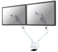 Newstar Flat Screen Desk Mount (clamp/grommet) White 10-32