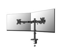 Neomounts support moniteur de bureau, Collier de serrage/ passe-fil, 25,4 cm (10'), 81,3 cm (32'), 100 x 100 mm, Réglage de la hauteur, Noir DS60-600B